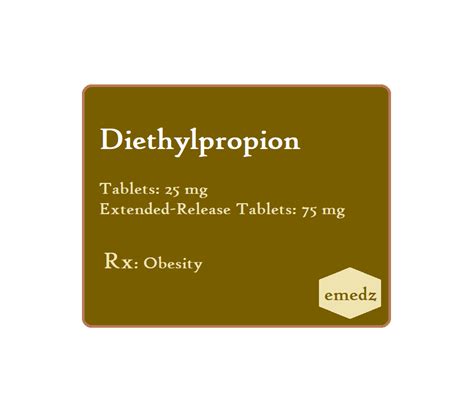 Diethylpropion (Anorex) - Uses, Dose, Side effects, MOA, Brands