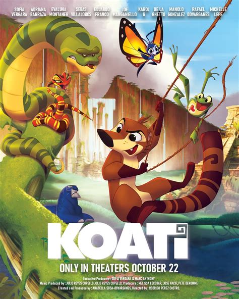 Koati The Movie on Twitter: "Koati only in selected theaters October 22. 🇺🇸 🍃 Join a legend of ...