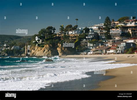 Victoria Beach, in Laguna Beach, California Stock Photo - Alamy