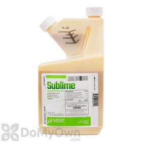 What is the rainfast time on Sublime Herbicide?