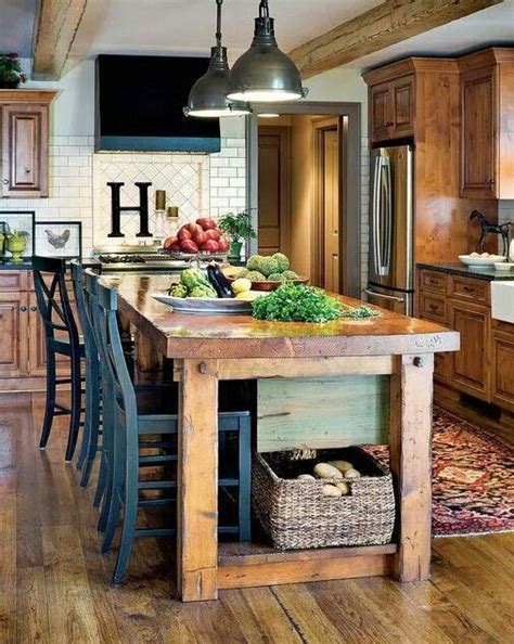 20+ Rustic Kitchen Island With Seating