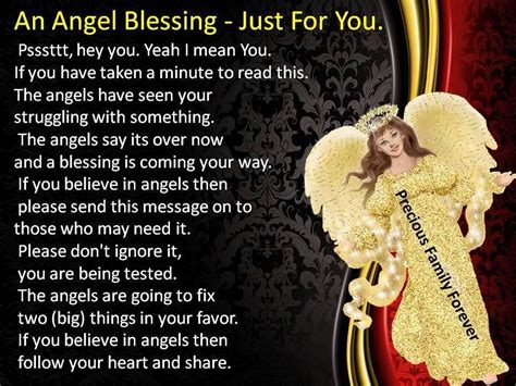 An Angel Blessing Just For You Pictures, Photos, and Images for Facebook, Tumblr, Pinterest, and ...