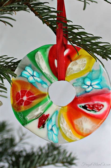 Melted Candy Christmas Ornament Craft | AllFreeChristmasCrafts.com