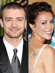 Justin Timberlake 'Courts' Alyssa Milano, Eva Longoria - Alyssa Milano ...