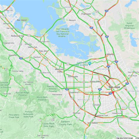 511 San Francisco Bay Area Traffic Map - Map