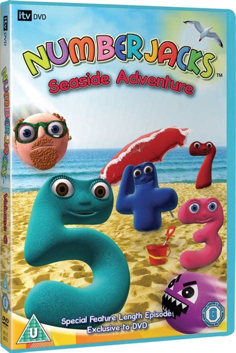 Numberjacks - Seaside Adventure DVD | Zavvi.com