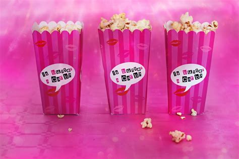 Mean Girls Popcorn Box is Butter A Carb Halloween Movie | Etsy