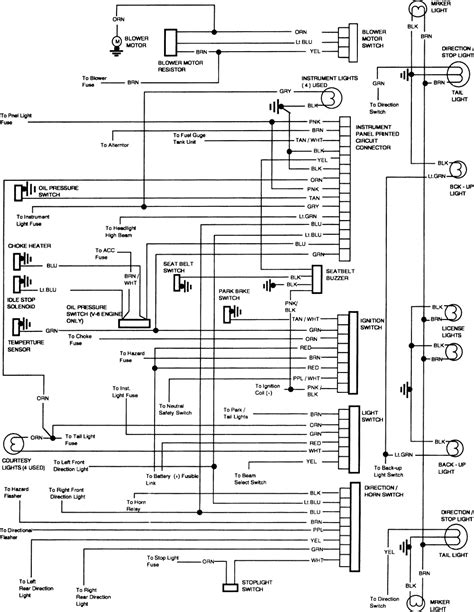 87 Chevy Pickup Wire Diagram Free Gm Wiring Diagrams