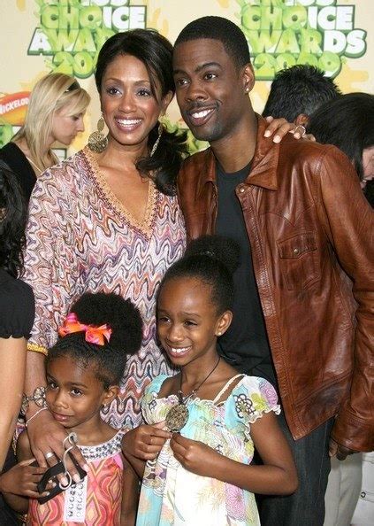 Chris Rock and Family at the Kids' Choice Awards | Celeb Children