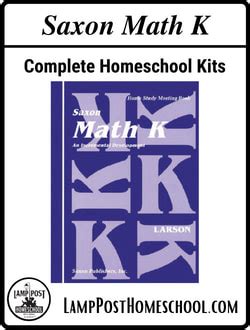 Saxon Math Homeschool Kits K-12 | Lamp Post Homeschool