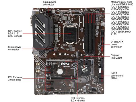 Refurbished: MSI PRO Z390-A PRO LGA 1151 (300 Series) ATX Intel Motherboard - Newegg.com