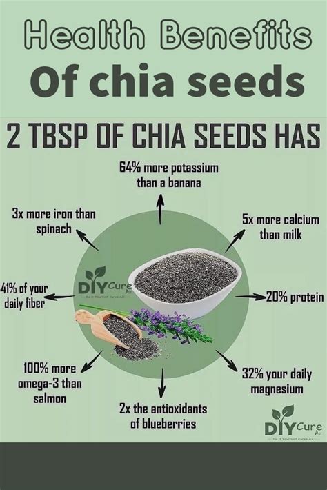 Health benefits of chia seeds – Artofit