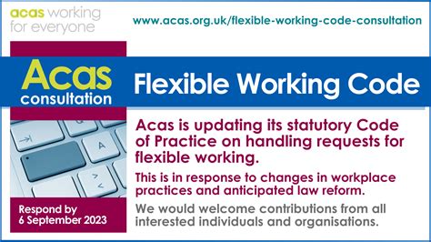 Acas consultation on flexible working code of practice | CIPP