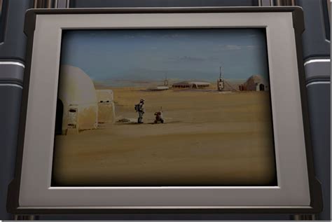 TOR Decorating | Art: Tatooine Landscape (SWTOR)