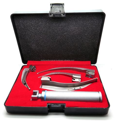 Fiber Optic Laryngoscope Intubation Kit Laryngoscope From Delta Med Surgical - Buy Fiber Optic ...