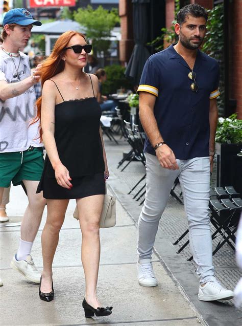 Lindsay Lohan, Husband Bader Shammas Step out in N.Y.C.: Photos