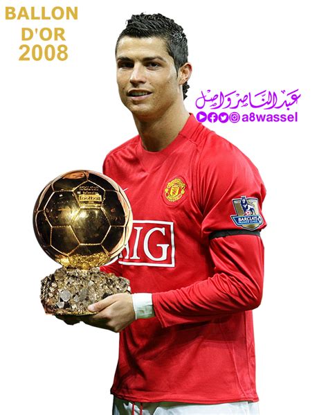 Cristiano Ronaldo winner Ballon d'Or award 2008 by A8WASSEL on DeviantArt