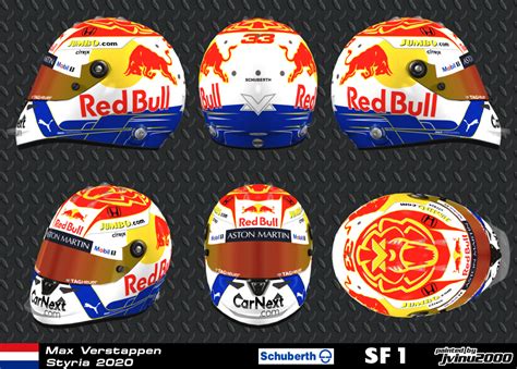 Verstappen Helmet / Formula 1 New Helmet Designs For Verstappen ...