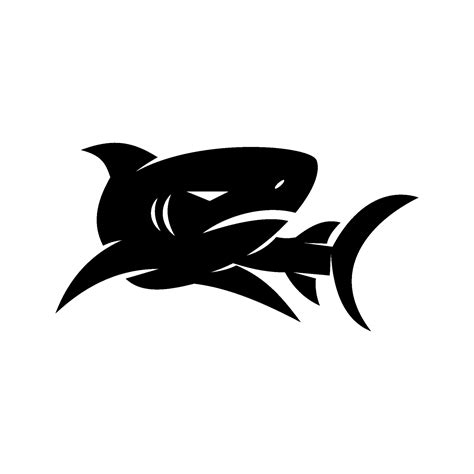 Shark logo design Character vector isolated concept template 2166954 Vector Art at Vecteezy