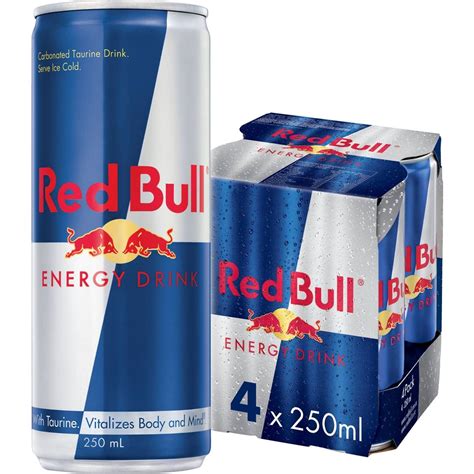 Red Bull Energy Drink 4x250ml | Woolworths