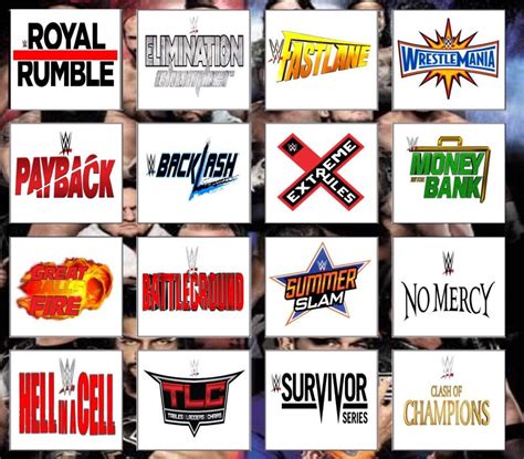 Wwe Ppv Schedule | Examples and Forms