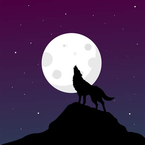 Full Moon Werewolf Howling