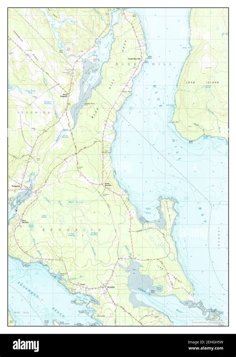 Brooklin, Maine, map 1981, 1:24000, United States of America by ...