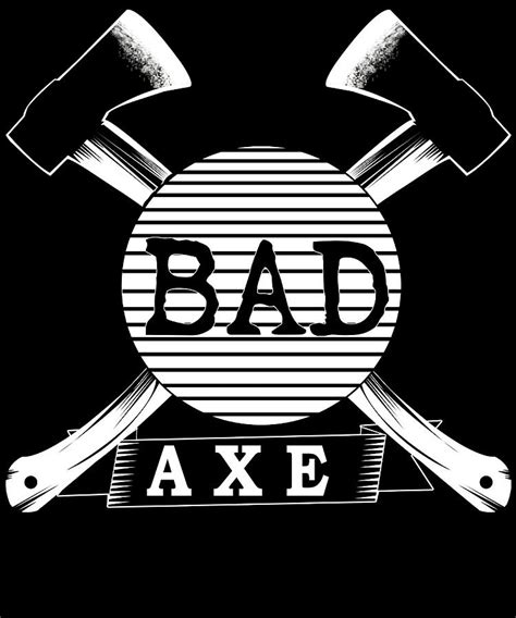 Axe Throwing Hatchet Axe throwing Bad Axes Berr Painting by Simpson Ian ...