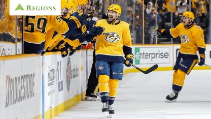 Carrier Nets Late Game-Winner in Predators 3-1 Victory Over Islanders ...