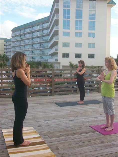 Reserve your spot for beach yoga class in Ormond Beach Florida