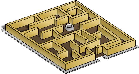 Maze Game Lost · Free vector graphic on Pixabay