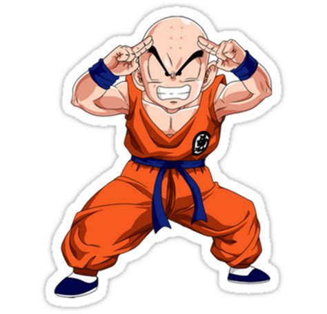 SRBB1642 krillin DRAGON BALL Z anime sticker | animestickershop