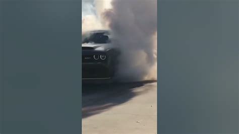 Dodge Demon Burnout #burnout #dodgedemon #dodge #бернаут #демон # ...