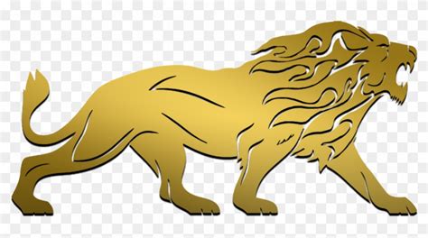 Image - Golden Lion Logo Png - Free Transparent PNG Clipart Images Download