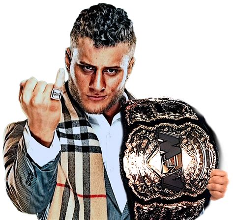 MJF AEW World Champion Custom PNG by DecentRenderz on DeviantArt