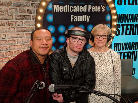 Medicated Pete's family. Mom and loverAsian Pete. : r/howardstern