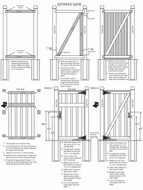 Horizontal Wood Fence Plans, Prices & More