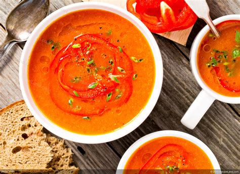 Roasted Red Bell Pepper Soup Recipe