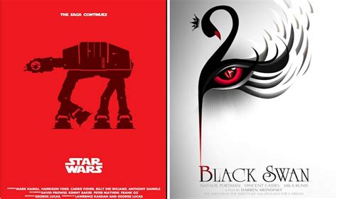 Examples of Movie Poster Redesign for Inspiration