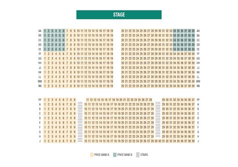 Westlands seating plan