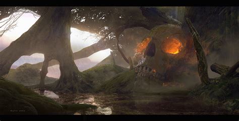 Bone Forest by Ml C : r/ImaginaryForests