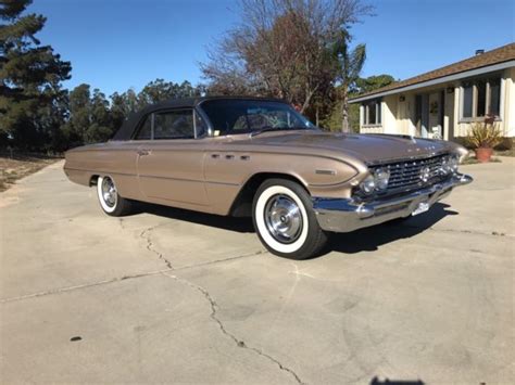 1961 BUICK INVICTA CONVERTIBLE—-EXCELLENT EXAMPLE—-NO RUST CALIFORNIA CAR - Classic Buick ...