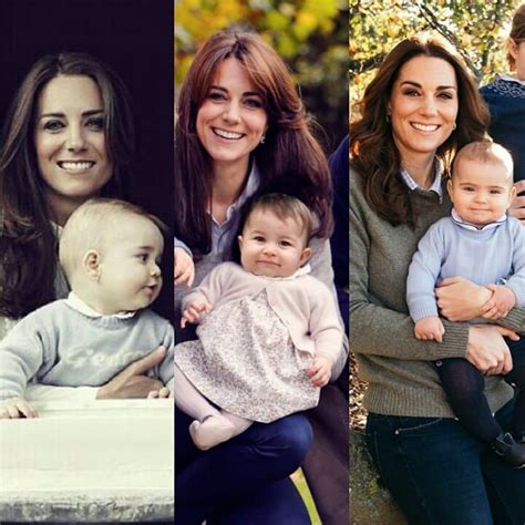 Catherine holding the newest member of the family over the years 😍😍😍😍 ...