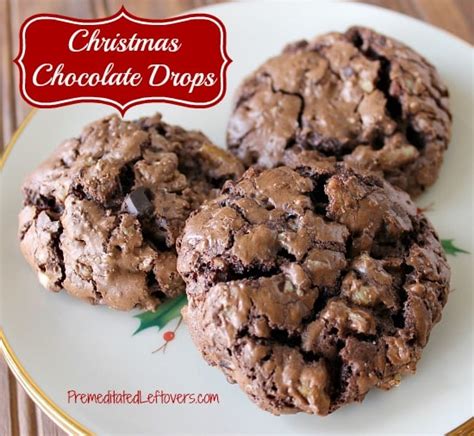 chocolate drop cookies cocoa powder