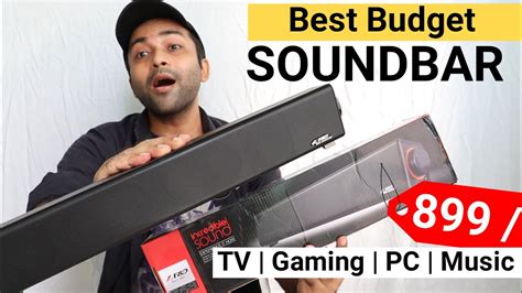 Best Budget Soundbar (2020) | Best Soundbar Under Budget | F&D E200 Soundbar | TV, Gaming, PC ...