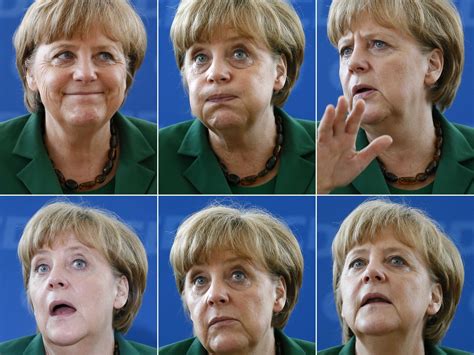 The Euro Crisis Explained Through Angela Merkel's Facial Expressions - Business Insider