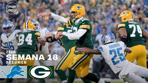 Lions vs Packers | Highlights semana 18