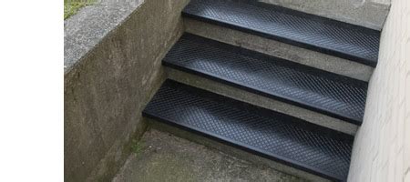 Metal Staircase Tread Covers | Outdoor Stair Tread Protectors