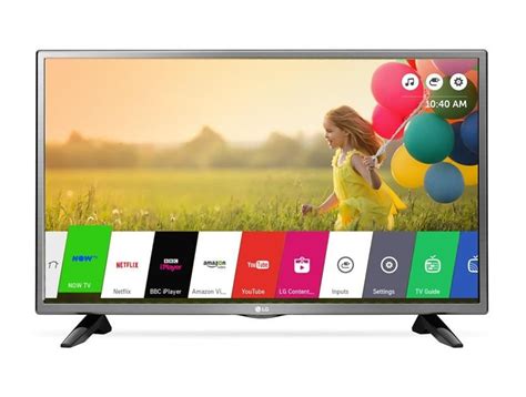 LG 32LH570U 32 Inch SMART HD Ready LED TV Built In Freeview HD WiFi Silver | Electrical Deals