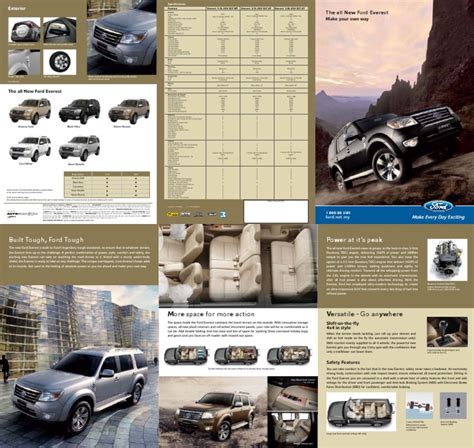 Everest Brochure | PDF | Four Wheel Drive | Automatic Transmission